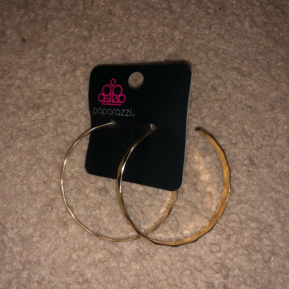 Paparazzi Gold Hoops Earrings